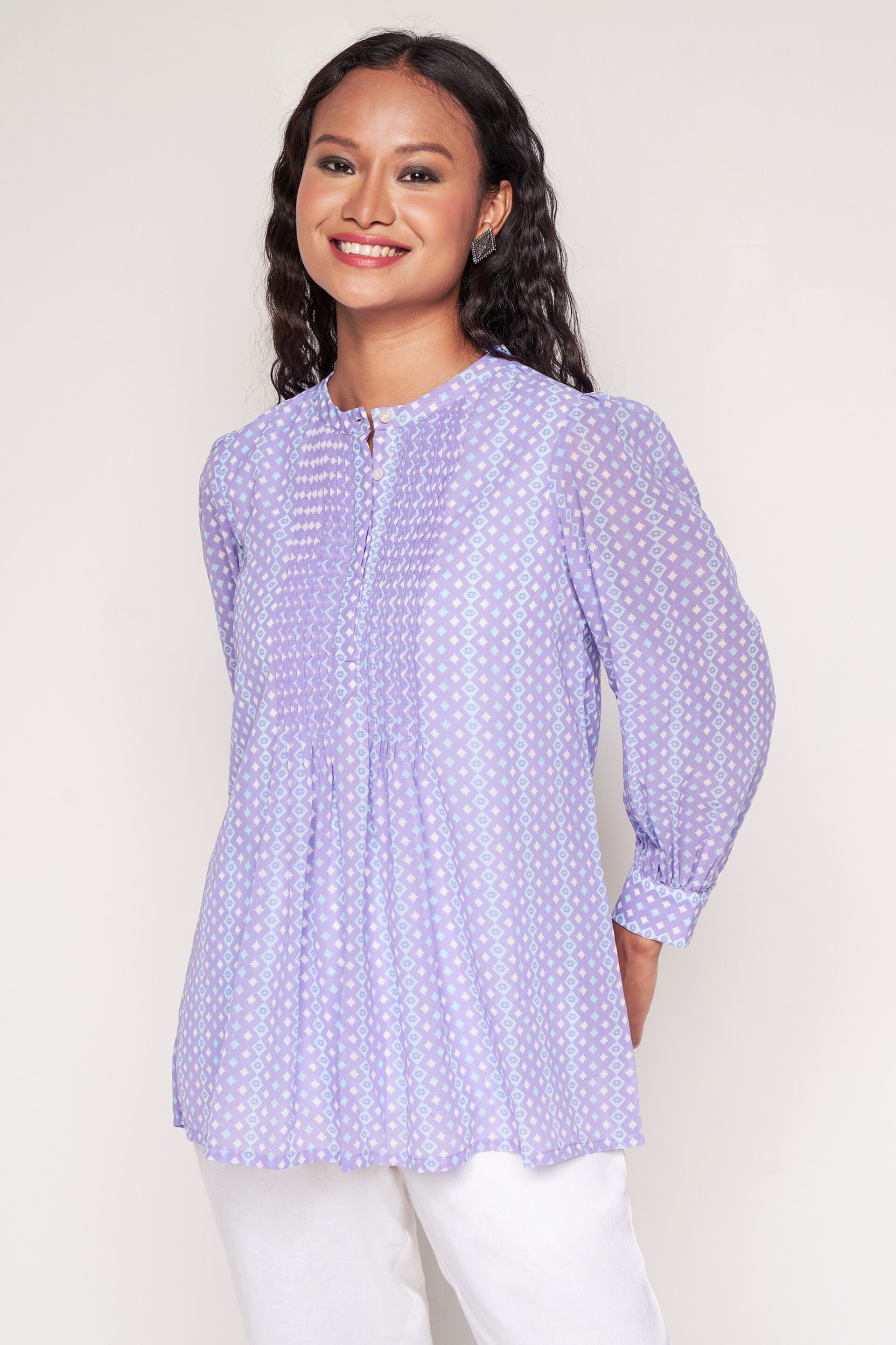 Shape Of Dreams Top, Lilac, image 2